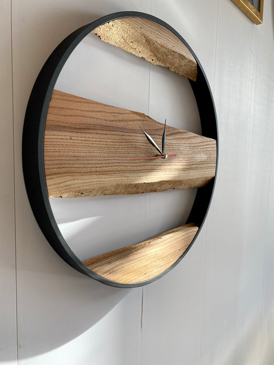 Handmade Rustic Ring wall Clock