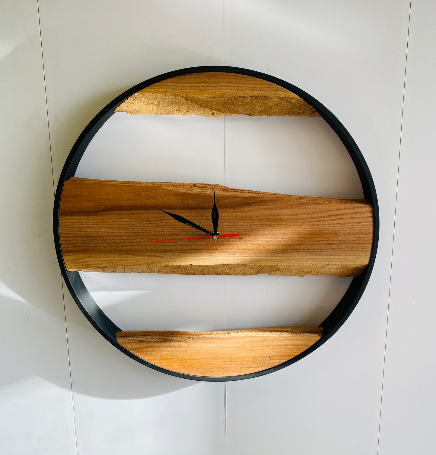 Handmade Rustic Ring wall Clock