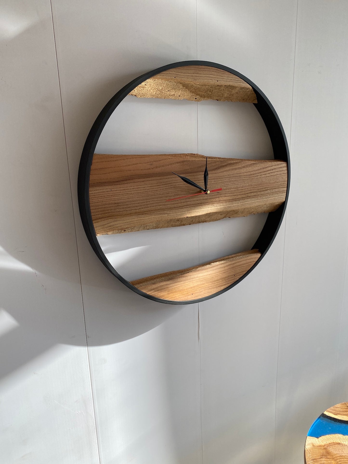 Handmade Rustic Ring wall Clock